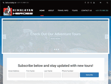 Tablet Screenshot of himalayanheroes.com